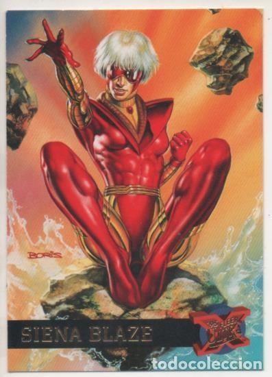 Colecionismo desportivo: Cromo E001185: Trading Cards '95 Fleer Ultra n&ordm; 44. X-Men, Siena Blaze - Boris Vallejo