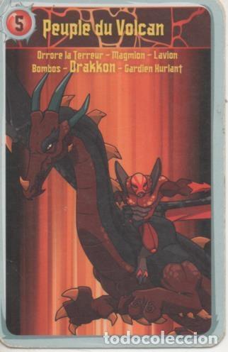 Colecionismo desportivo: Cromo E001337: Trading Cards. Gormiti. 5 Peuple du Volcan - NULL
