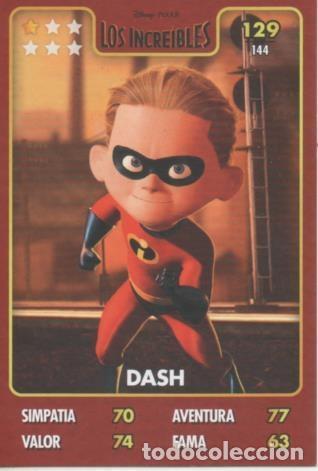 Colecionismo desportivo: Cromo E001382: Trading Cards. Disney.Pixar. Los Increibles n&ordm; 129, Dash - Disney-Pixar
