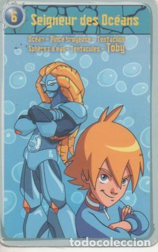 Coleccionismo deportivo: Cromo E001373: Trading Cards. Gormiti. 6 Seigneur des Oc&eacute;ans - NULL