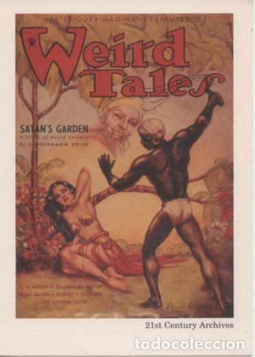 Collectionnisme sportif: Cromo E002014: Trading Cards. Weird Tales n&ordm; 14. Satan's Garden - Margaret Brundage