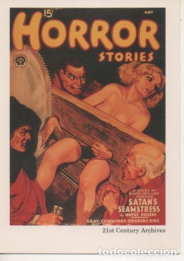 Collectionnisme sportif: Cromo E001997: Cards. Women in Terror n&ordm; 54, Horror Stories - Varios