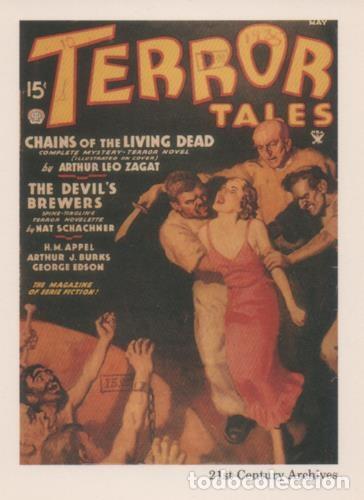 Collectionnisme sportif: Cromo E001953: Cards. Women in Terror n&ordm; 10, Terror Tales - Varios