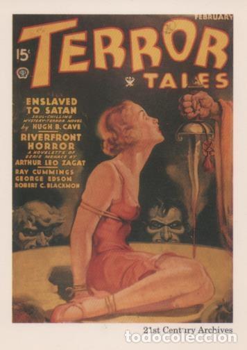 Collectionnisme sportif: Cromo E001950: Cards. Women in Terror n&ordm; 7, Terror Tales - Varios
