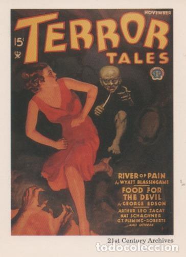 Collectionnisme sportif: Cromo E001946: Cards. Women in Terror n&ordm; 3, Terror Tales - Varios