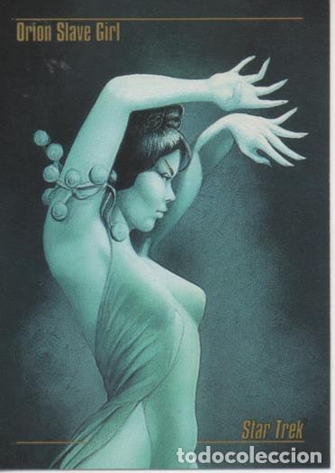 Colecionismo desportivo: Cromo E002133: Trading Cards. Star Trek n&ordm; 70. Orion Slave Girl - David Cherry