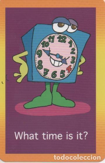 Colecionismo desportivo: Cromo E001727: Cards. What time is it?. 3:46 - NULL