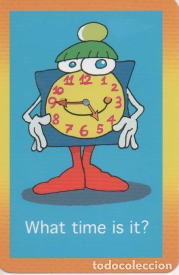 Colecionismo desportivo: Cromo E001723: Cards. What time is it? 5:45 - NULL