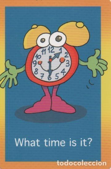 Collezionismo sportivo: Cromo E001706: Cards. What time is it?. 1:30 - NULL