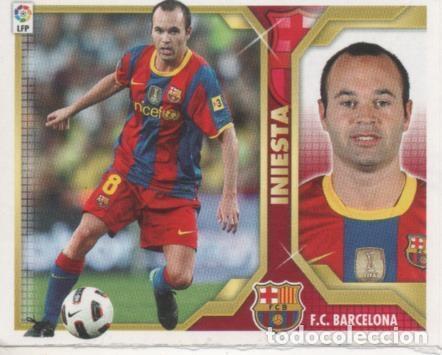 Coleccionismo deportivo: Cromo E001839: Trading Cards. Liga 2011-12, Iniesta. F.C. Barcelona - NULL