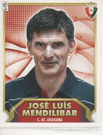 Colecionismo desportivo: Cromo E001780: Trading Cards. Liga 2011-12 Entrenador Jos&eacute; Lu&iacute;s Mendilibar. C.At. Osasuna - NULL