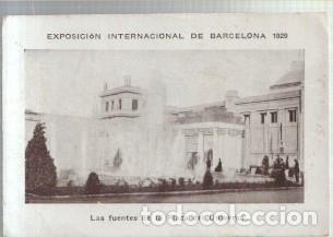 Colecionismo desportivo: Cromo numero 12 : Exposicion Internacional de Barcelona 1929: Fuentes de la plaza del universo - Var