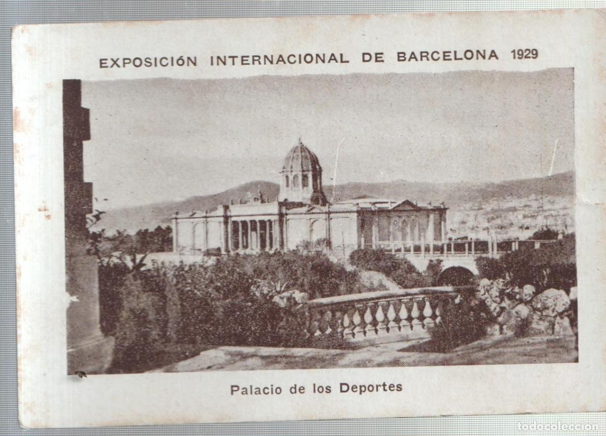Colecionismo desportivo: Cromo numero 33: Exposicion Internacional de Barcelona 1929: Palacio de los Deportes - Varios