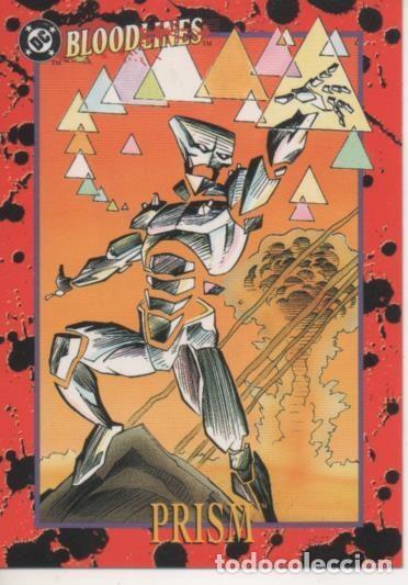 Colecionismo desportivo: Cromo E002204: Trading Cards: DC Bllodline n&ordm; 69. Prims - Varios