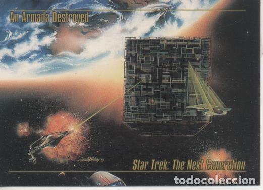 Colecionismo desportivo: Cromo E002211: Trading Cards: Star Trek: The Next Generation n&ordm; 19. An Armada Destroyed - Sonia B. H