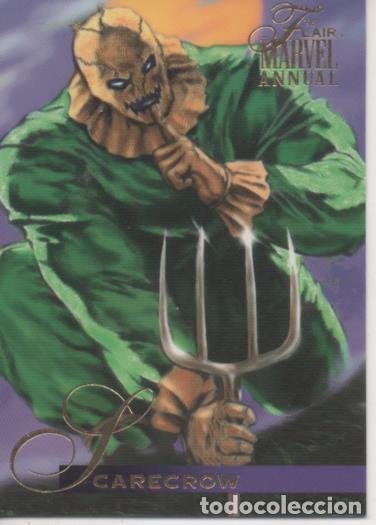 Collectionnisme sportif: Cromo E002246: Trading Cards. '95 Flair Marvel Annual n&ordm; 125. Scarecrow - Varios
