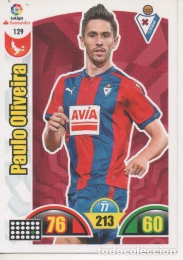 Colecionismo desportivo: Cromo E002890: Trade Card Game Adrenalyn. Liga 2017-18, Paulo Oliveira. S.D. Eibar - LFP
