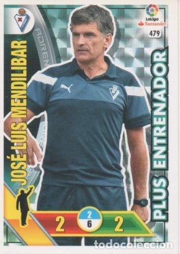 Colecionismo desportivo: Cromo E002826: Trade Card Game Adrenalyn. Liga 2016-17, Plus Entrenador. Jos&eacute; Luis Mendilibar. S.D.