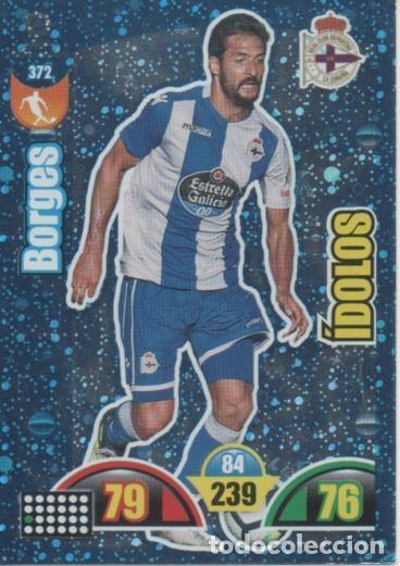 Colecionismo desportivo: Cromo E002976: Trade Card Game Adrenalyn. Liga 2017-18, &Iacute;dolos. Borges. R.C.D. La Coru&ntilde;a - LFP