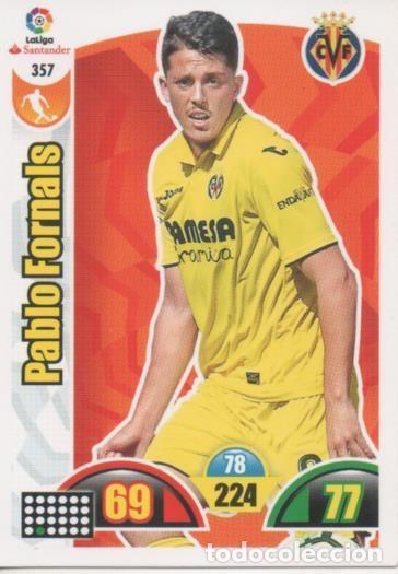 Colecionismo desportivo: Cromo E002969: Trade Card Game Adrenalyn. Liga 2017-18, Pablo Fornals. Villareal C.F. - LFP