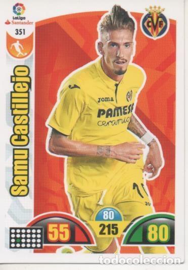 Collezionismo sportivo: Cromo E002963: Trade Card Game Adrenalyn. Liga 2017-18, Samu Castillejo. Villareal C.F. - LFP
