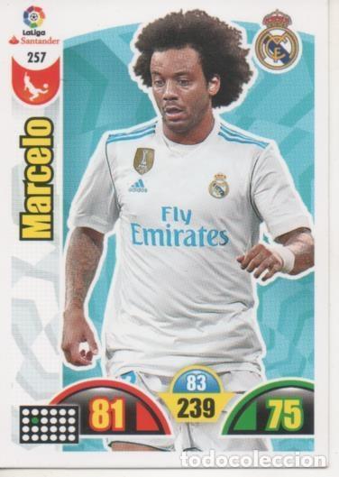 Collezionismo sportivo: Cromo E002933: Trade Card Game Adrenalyn. Liga 2017-18, Marcelo. Real Madrid - LFP