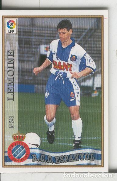 Collectionnisme sportif: Cromos: Las Fichas de la liga 97-98: R.C.D.Espanyol numero 249: Lemoine - Varios