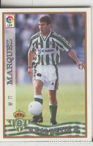 Sports collectibles: Cromos: Las Fichas de la liga 97-98: Real Betis numero 077: Alexis - Varios