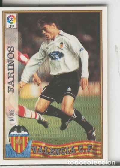 Sports collectibles: Cromos: Las Fichas de la liga 97-98: C.F.Valencia numero 206: Fari&ntilde;os - Varios