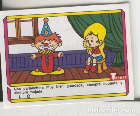 Coleccionismo deportivo: Cromo: Quien dijo, coleccion recreativa de chocolates Torras numero 37 - Varios