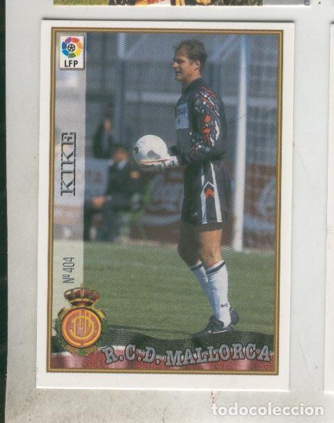 Coleccionismo deportivo: Cromo Liga 97/98: R.C.D.Mallorca numero 404: Kike - Varios