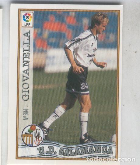 Coleccionismo deportivo: Cromo Liga 97/98: U.D.Salamanca numero 394: Giovanella - Varios