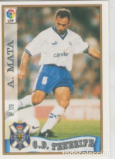 Sports collectibles: Cromo Liga 97/98: C.D.Tenerife numero 179: A.Mata - Varios