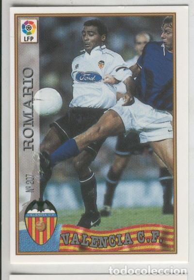 Sports collectibles: Cromo Liga 97/98: C.F.Valencia numero 207: Romario - Varios