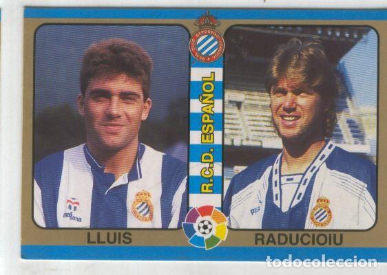 Sammelleidenschaft Sport: Cromos: Futbol Total Liga 95: R.C.D.Espa&ntilde;ol numero 160: LLuis y Raducioiu - Varios