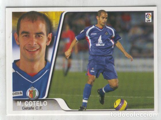 Colecionismo desportivo: Cromo Liga 2007-2008: Getafe C.F. numero 155: M.Cotelo - Varios