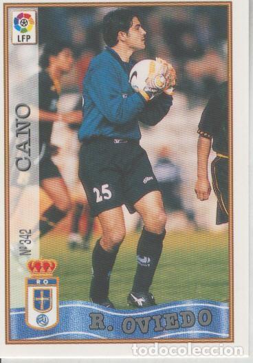 Collectionnisme sportif: Cromo Liga 97/98: Real Oviedo numero 342: Cano - Varios