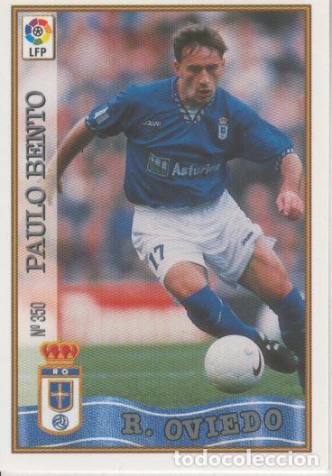 Collectionnisme sportif: Cromo Liga 97/98: Real Oviedo numero 350: Paulo Bento - Varios