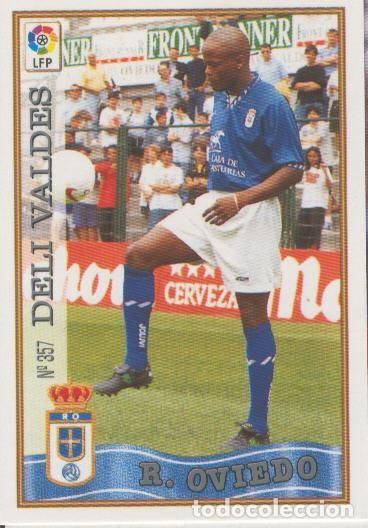 Collectionnisme sportif: Cromo Liga 97/98: Real Oviedo numero 357: Deli Valdes - Varios