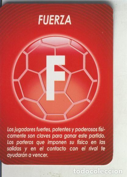 Colecionismo desportivo: Derby Total 2004-2005: Carta de Inicio: Fuerza - F - - Varios