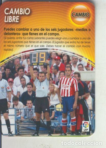 Colecionismo desportivo: Derby Total 2004-2005: Medio tiempo: Cambio libre - Varios