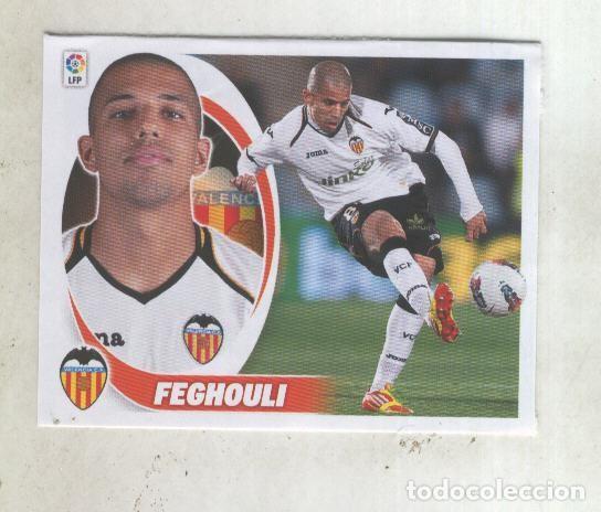 Coleccionismo deportivo: Cromos Liga BBVA 2012-2013: Valencia C.F numero 12: Feghouli - Varios