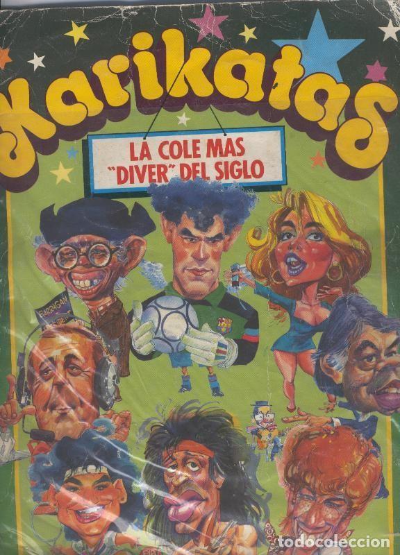 Coleccionismo deportivo: Album de Cromos: Karikatas - Varios