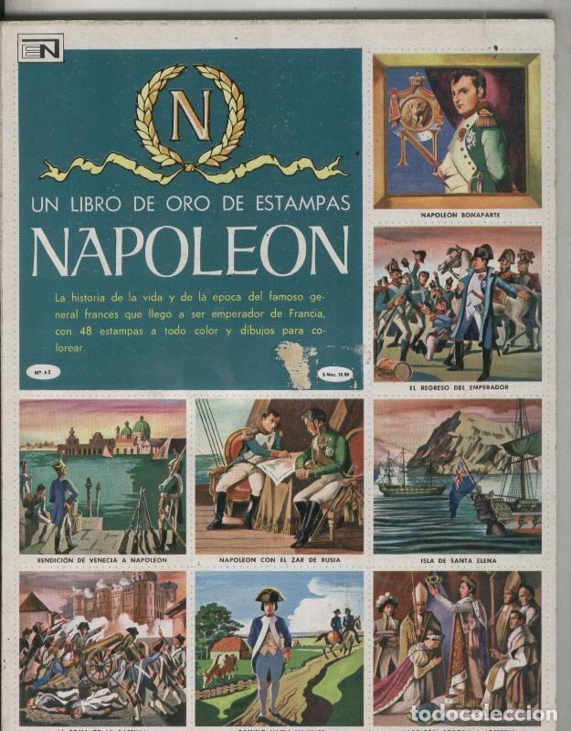 Colecionismo desportivo: Album de cromos: Napoleon (numerado 1 en trasera) - Varios