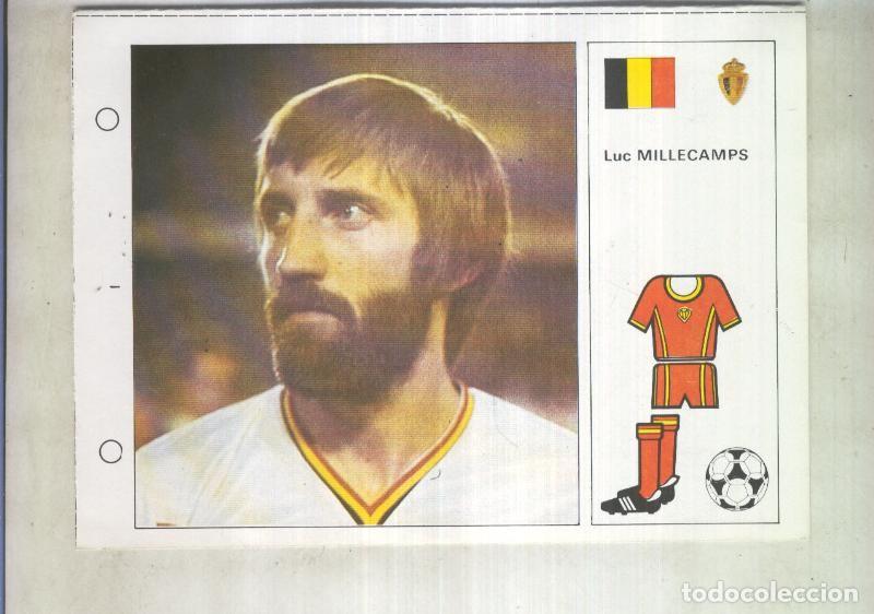 Colecionismo desportivo: Estrellas del Mundial 82 numero 029: Luc Millecamps (Belgica) - Varios