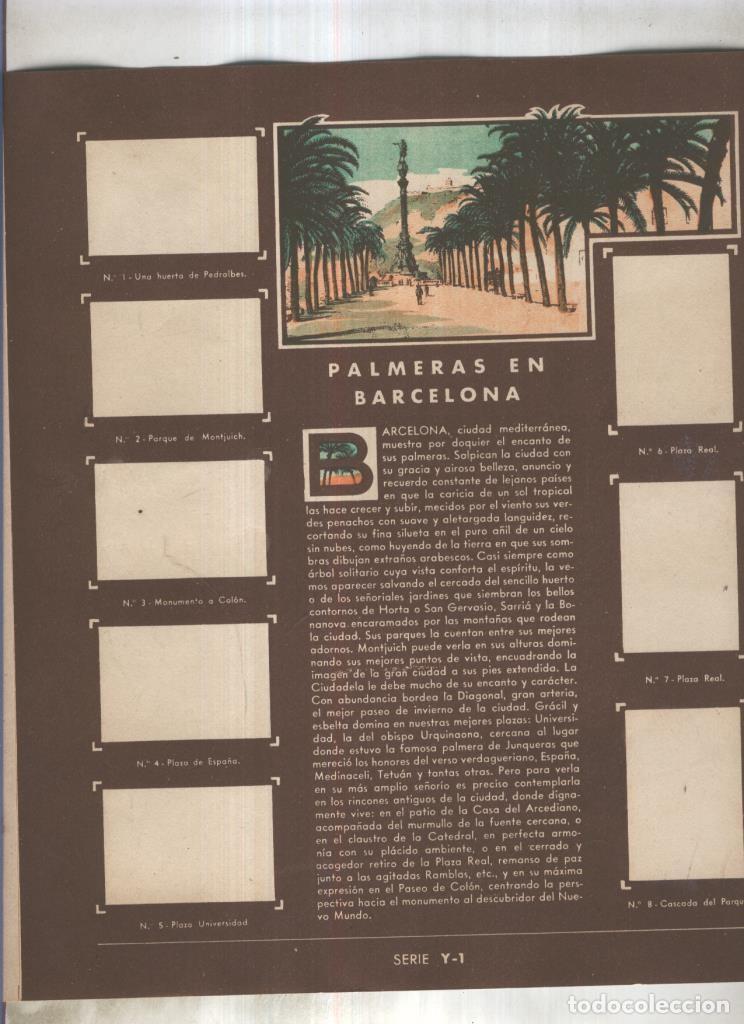 Colecionismo desportivo: Cromo Gallina Blanca segundo album: Palmeras en Barcelona - Varios