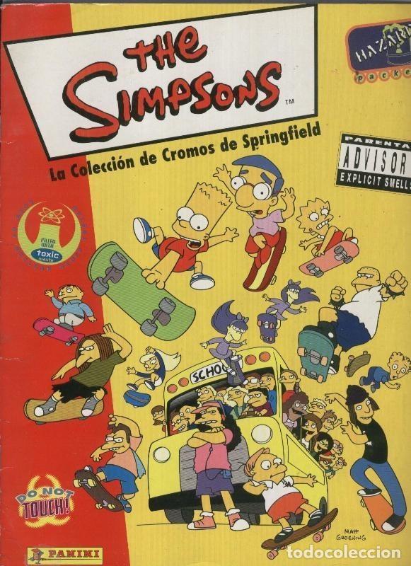 Colecionismo desportivo: Album de Cromos: The Simpsons la coleccion de cromos de Springfield - Varios