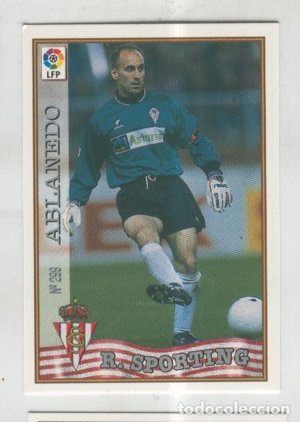 Colecionismo desportivo: Cromo Liga 97/98: R. Sporting numero 299: Ablanedo - Varios