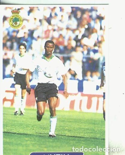 Colecionismo desportivo: Cromos: Las fichas de la liga 95/96-Racing Santander: Mutiu - Varios