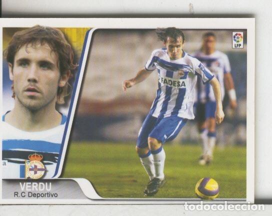 Colecionismo desportivo: Cromos: Liga 2007-2008: R.C.Deportivo numero 226: Verdu - Varios